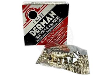 DERMAN 300 MG/100 MG/50 MG KAŞE, 1 KAŞE