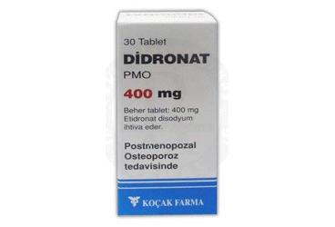 DIDRONAT 400 MG TABLET, 30 ADET