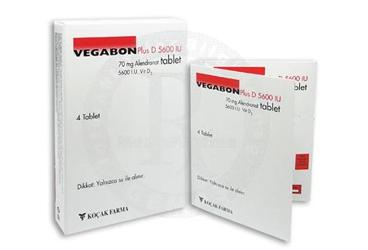 VEGABON PLUS D 5600 IU TABLET, 4 ADET