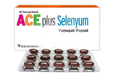 ACE PLUS SELENYUM YUMUSAK KAPSUL, 30 ADET