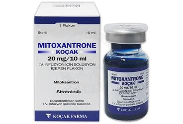 MİTOXANTRONE-KOÇAK 20 MG/10 ML IV İNFÜZYONLUK ÇÖZELTİ İÇEREN FLAKON, 1 ADET