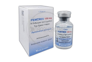 PEMTREX 100 MG IV INF. ICIN LIYOFILIZE TOZ ICEREN FLAKON, 1 ADET