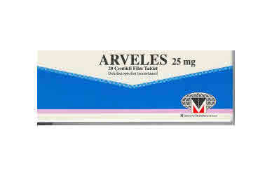 ARVELES 25 MG FİLM KAPLI TABLET, 20 ADET