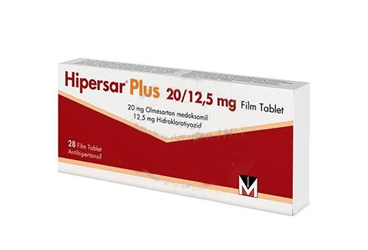 HİPERSAR PLUS 20MG/12,5MG FİLM KAPLI TABLET, 84 ADET