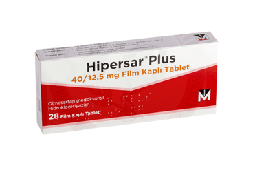 HIPERSAR PLUS 40 MG/12.5 MG FILM TABLET, 28 ADET