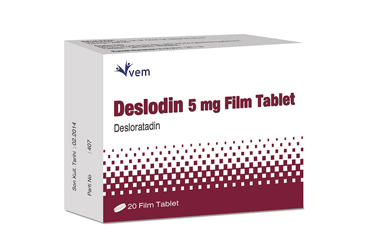 DESLODIN 5 MG FILM KAPLI TABLET, 20 ADET