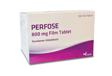 PERFOSE 800 MG FILM KAPLI TABLET,180 ADET