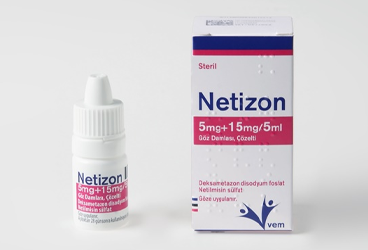 NETİZON 5 MG+15 MG/5 ML GÖZ DAMLASI, ÇÖZELTİ, 1 ADET