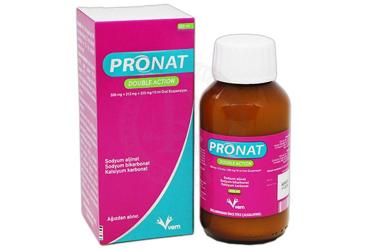 Pronat Double Action 500 mg+213 mg+325 mg/10 ml Oral Süspansiyon, 200 ML