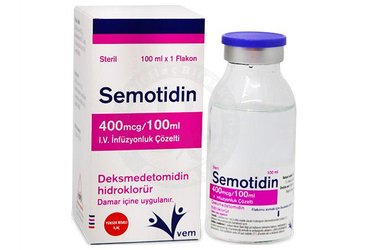 SEMOTİDİN 400 MCG/100 ML IV İNFÜZYONLUK ÇÖZELTİ, 1 ADET