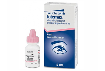 LOTEMAX 5MG/ML GÖZ DAMLASI, SÜSPANSİYON, 5 ML