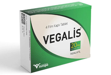 VEGALİS 20 MG FİLM KAPLI TABLET, 4 ADET
